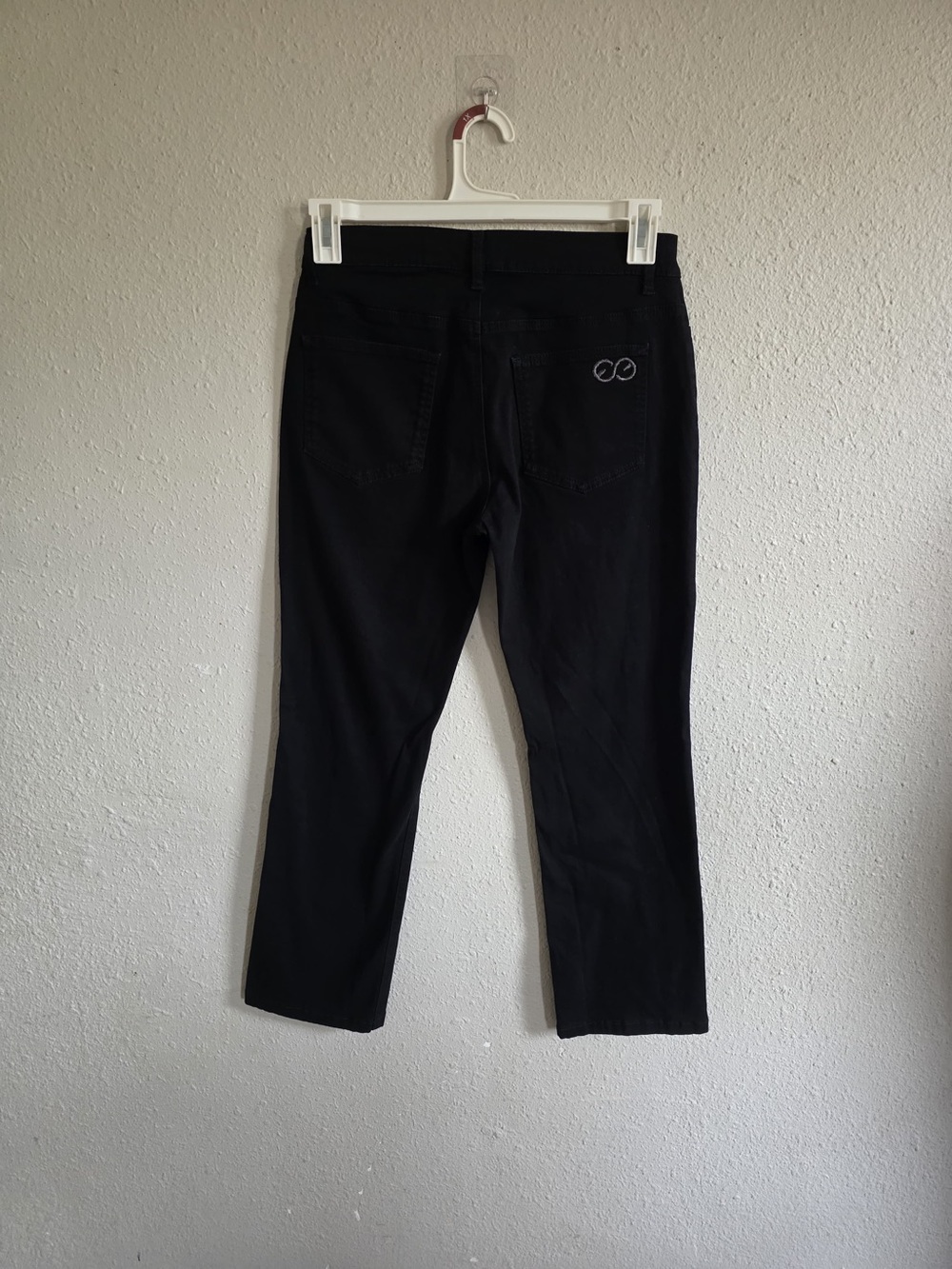 Straight-Leg Women's Jeans in Black escada linda sport